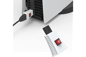 EJGAME Power ON-Off Switch Button Adapter for PS5/PS4/PS4 Slim/PS3