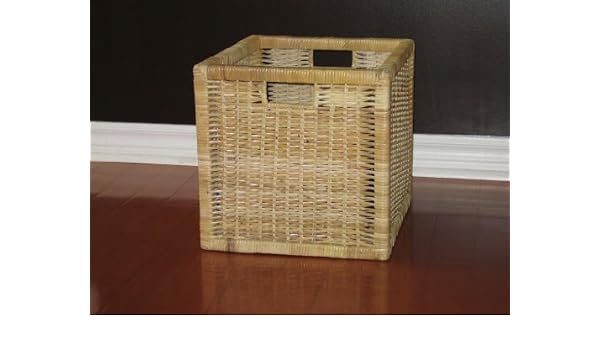 Ikea Basket Suitable For Billy Bookcase Storage Basket Rattan