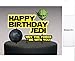 Produktbild 1 x Coco & Bo – Star Wars Happy Birthday Cake Topper, Jedi Yoda und Death Star Thema Party Dekorationen & Cake Zubehör – May the Force be with you