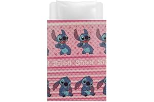 il dolce stile della tua casa trapuntino copriletto Trapuntato Double face Primaverile Estivo letto singolo (lilo e stitch rosa, 150x250 cm)