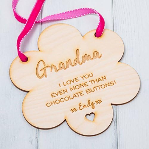 Personalised Mothers Day Engraved Hanging Sign