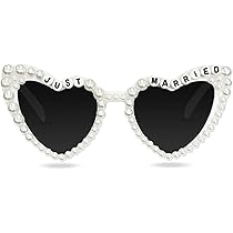 20 Pezzi Di Set Di Occhiali Da Sole A Cuore Per Sposa Bracciale