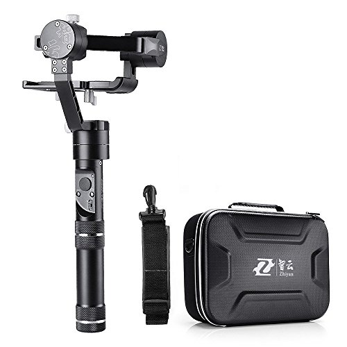 Zhiyun Crane m 3 assi brushless palmare Gimbal con controller wireless â€“ rotazione di 360 gradi illimitato 12 ore di autonomia per smartphone/mirrorless/Action Camera â€¦ (Grane-M)