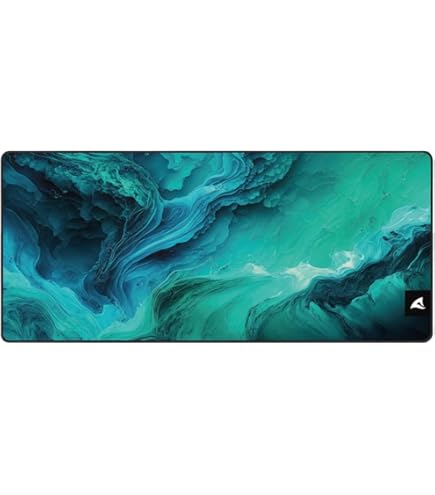 Sharkoon SKILLER SGP30 XXL Mesh gaming muismat Donkergrijs/turquoise