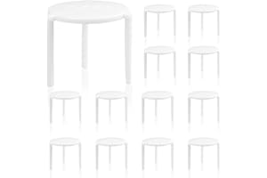 Roosea 50Pcs Pizza Saver Stand Tripod Stack Soporte Pizza Plastico Blanco Trípode para Pizza Soporte Pizza Trípode Pila Fijación Rack Trípode Pastelería Caja de Pizza para Restaurante Contenedor