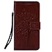 Produktbild Nancen Tasche Hülle für Sony Xperia Z3 (5,2 Zoll) Flip Schutzhülle Zubehör Lederhülle mit Silikon Back Cover PU Leder Handytasche im Bookstyle Stand Funktion Kartenfächer Magnet Etui Schale