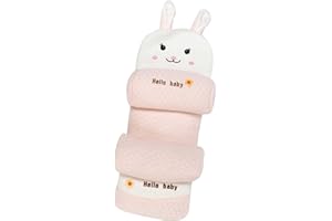 GENERIC Pillow For Sleeping Children's Pillow With Pillowcase Memory Sponge Sleep Thin Flat Suitable For Pillows Shaping Pillows Correcting Head Shape Breathable Cold Case (B, One Size)