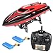 Produktbild Virhuck Ferngesteuertes Boot 2.4GHz High Speed RC Boot, Niederspannungswarnung, elektrisch Rennboot für Kinder und Erwachsene