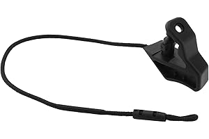 EMSea 1x Cordon de Remplacement pour étagère à Colis Gauche 8V4867667 Compatible avec Audi A3/S3 2013-2016 Sangle pour étagère à Colis Arrière Noir