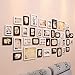 Produktbild Bilderrahmen* Decorative wall album Photo Frame wall combination creative photo wall photo frame wall photo wall, 38 box black-and-white + the classical architecture of the Heart