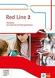 Image de Red Line 2: Workbook mit Audio-CD und Übungssoftware Klasse 6 (Red Line. Ausgabe ab 2014)
