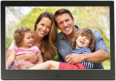 Digital Photo Frame Full HD 15.4 Inch Ultra-thin Metal Case Advertising Machine TV Micro Displays With Remote Control IPS 1280 * 800, Support Photo, Music &amp; Video, HDMI Interface, HongLanAo® Electronic Photo Frame Digital Album (Black)