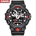 Produktbild SMAEL Männersport Digtal Watch Dual Quartz-Bewegung Military Time Water Resistant Mit Backligh