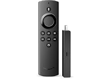 FIRE STICK LITE 4K, Portable, HDR, Cloud Storage, Music, with Voice Control - Black