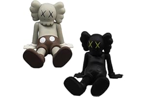 BESTZY KAWS Decorazioni per Bambole da Gioco, 2 Pezzi, Graziose Mini Bambole, Decorazioni per la Casa, Decorazioni per Torte di Compleanno per Bambini, Decorazioni per i Cartoni Animati