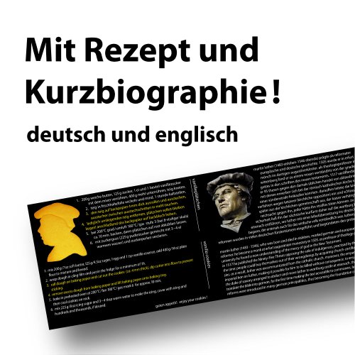 Martin Luther Souvenir & Ausstechform in violett - 4