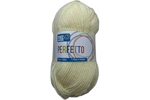 TOMASELLI MERCERIA Lana Acrilica Morbida Perfetto Mez Cucirini Originals Gomitolo 50 Gr. - Panna 8200