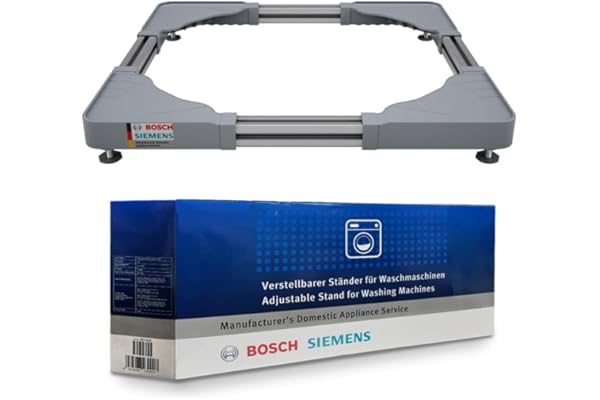 Bosch Siemens Original Adjustable Pedestal for all Front Load Washing Machine (Washing Machine stand)