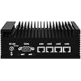 HSIPC Alder Lake N100 Firewall Micro Appliance, Mini PC, Nano PC, Router PC, 4*i226-V RJ45 Port AES-NI