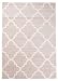 Produktbild Tapiso Sari Teppich Kurzflor | Designer Teppiche in Creme Weiss mit Geometrisch Marokkanisch Muster | Perfekt für Wohnzimmer, Gästezimmer, Jugendzimmer | ÖKOTEX 60 x 100 cm