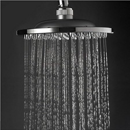Sieyes 8 Inch Large Warm Rainfall Shower Head,Adjustable Solid and Light ABS High Pressure Shower Panel,Perfect for Winter