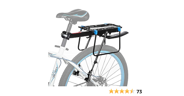 Baiker Universale Portapacchi Bici Alluminio Rack Posteriore Portapacchi  Carrier Rack per Biciclette Mountain Bike MTB con Riflettore : Amazon.it:  Sport e tempo libero