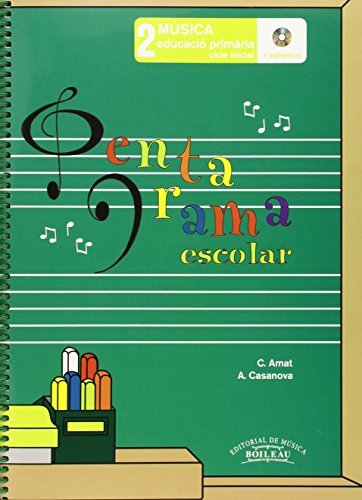 Pentagrama escolar 2 - català (llibre + cd)