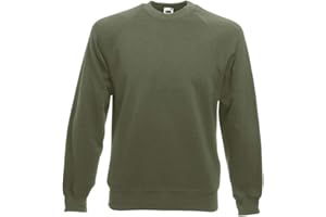 Fruit of the Loom - Sweat-shirt Homme - Raglan Sweatshirt