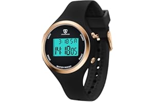 BEN NEVIS Montres pour Enfants, garçons et Filles, Montre numérique de Sport Multifonction étanche avec lumière LED, Alarme, Calendrier et Date pour Enfants