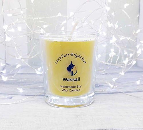 Wassail/Mulled Cider Handmade Soy Wax Candle in Glass Container