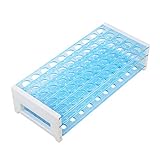 Reutilizable y lavable a mano. Perfecta para laboratorio, proporciona una vista clara del contenido del tubo y una inserción y extracción conveniente de los tubos.