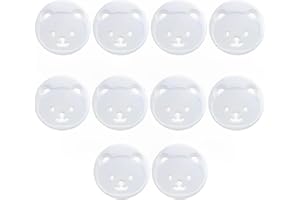 TRUESKL Protector enchufes para bebes Pack de 15 unidades - Tapa enchufes - Tapa enchufes para bebes - Enchufes pared/Enchufe pared - Protector pared para bebe (Protector Enchufe Oso)