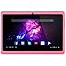 Produktbild Alldaymall A88X Tablet 17,8 cm (7 Zoll) PC - Android 4.4, Quad Core, HD 1024x600, Dual-Kamera, Bluetooth, Wi-Fi, 8GB, mit Spezialangeboten - Pink