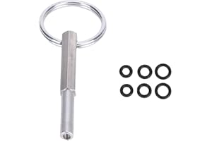 GERUI Chiavi a testa ovale,Macchina da caffè portatile in acciaio inox, strumenti di riparazione a testa ovale strumento di riparazione per macchina da caffè (1)