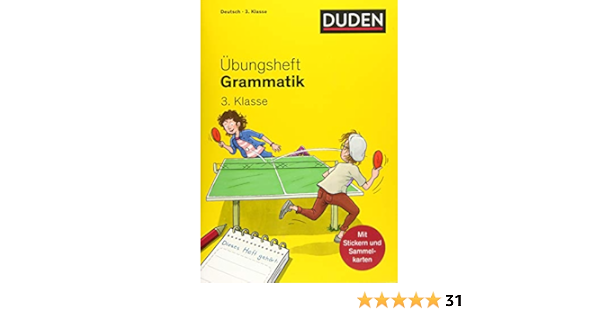 Ubungsheft Grammatik 3 Klasse Ubungshefte Grundschule Amazon De Geipel Maria Leuchtenberg Stefan Bucher