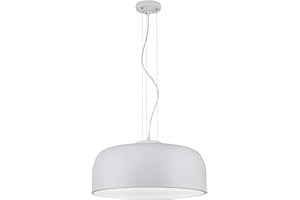 TRIO LIGHTING FOR YOU Trio Leuchten Baron 309800431 lampa wisząca, metal, biały matowy, 309800432