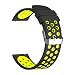 Produktbild Huami Amazfit 2/2S Uhr Intelligent Uhr Smart Watch Mode Ersatz Sport Weiche Silikon Uhrenarmband Handgelenk Armband Bügel Band Strap für Herren Damen (gelb)