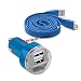 Produktbild Fonetic Solutions Universal-Kfz-Ladegerät für Microsoft Surface Go (25,4 cm) (12 V / 24 V, kompakt, USB Dual Port)