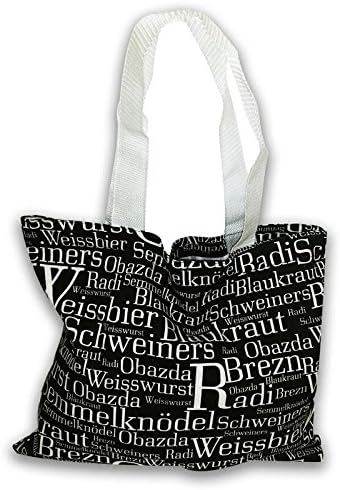die stadtmeister 'The Typo Bavarian Spezialitäten [Shopping Bag Black
