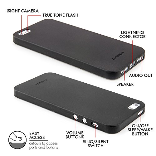 Funda ultrafina solid black Angusta para el iPhone SE y iPhone 5 5s de Apple pulgadas Funda protectora extra fina de QUADOCTA para el iPhone SE 5s 5 original de Apple reviews Funda ultrafina solid black Angusta para el iPhone SE y iPhone 5 5s de Apple pulgadas Funda protectora extra fina de QUADOCTA para el iPhone SE 5s 5 original de Apple