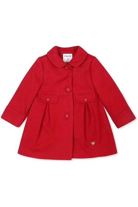 Cappotto Mayoral Bambina Riccio Rosato - Poliestere E Viscosa, Autunno/Inverno - Foto 6