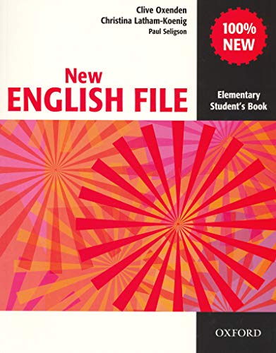 New English File: Student's Book Elementary level: Sixlevel General English Course for Adults (CD not included)