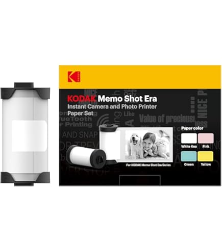 Kodak Memo Shot ERA Cartridge Refill : 9 Roll Papers for Instant