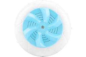 POENVFPO Bärbar Minitvättmaskin för Resor - Kompakt Ultraljudstvätttvättmedel för Barn och Resenärer, 1 Kg Kapacitet