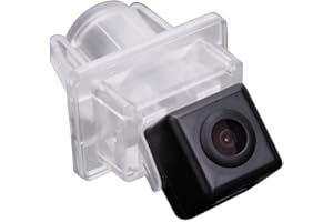 Dynavsal HD Caméra de Recul Voiture en Couleur Kit Caméra Vue arrière de Voiture Imperméable Vision Nocturne,Haute-résolution et Haute-définition pour Mercedes Benz C E CL S Class W204 W212 W216 W22