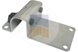 PORTAC Sabot en Inox pour portail motorisé - Hauteur (mm) : 50