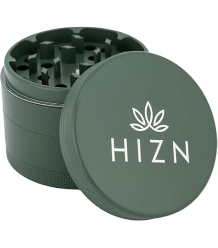 Ceramic Grinder Crusher without Glue | 3-Piece Nano Ceramic Coated Herb