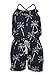 Produktbild Snapper Rock Mädchen Midnight Palm Jumpsuit, Marineblau, 140-146cm/9-10 Jahre