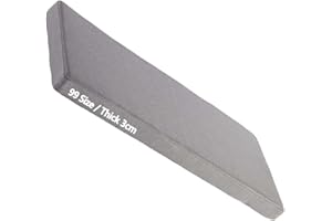 ILIEMAO Cuscino per Panca da Esterno 80x40 120 x 40 da Giardino 180 90x45 120 x 50 100x40 110x40 100 x 50, Cuscino Panca Esterno 120x45 Interno 45x45, Cuscini per Sedie Cucina Divano 40x40(Light Gray 8o,100x4