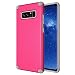 Produktbild LifeePro Samsung Galaxy Note 8 Hülle, Stoßfest Handyhülle Protective Case Cover TPU + PC Hybrid Combo Rüstung High Impact Hülle Durable Telefon Defender Schutzhülle (Pink)